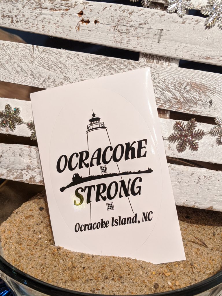 Ocracoke Strong - Sticker